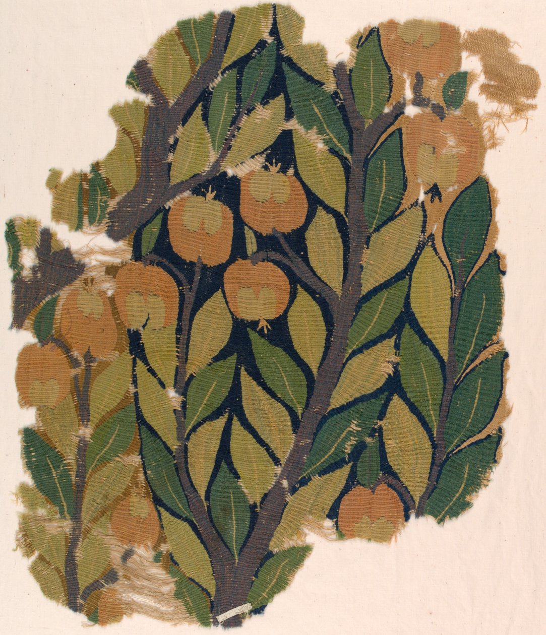 Fragment af gardinkant af Unknown artist