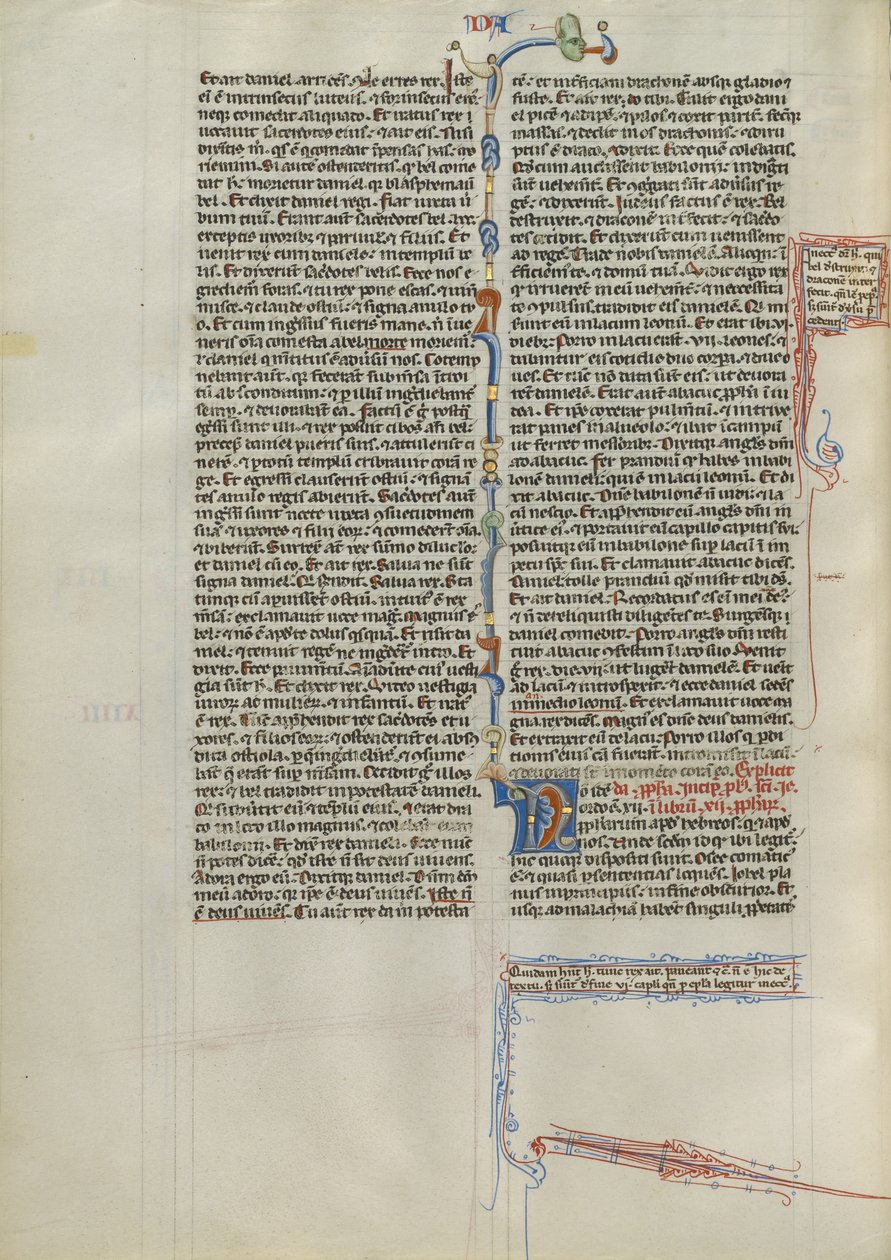 Dekoreret initial N af Unknown artist