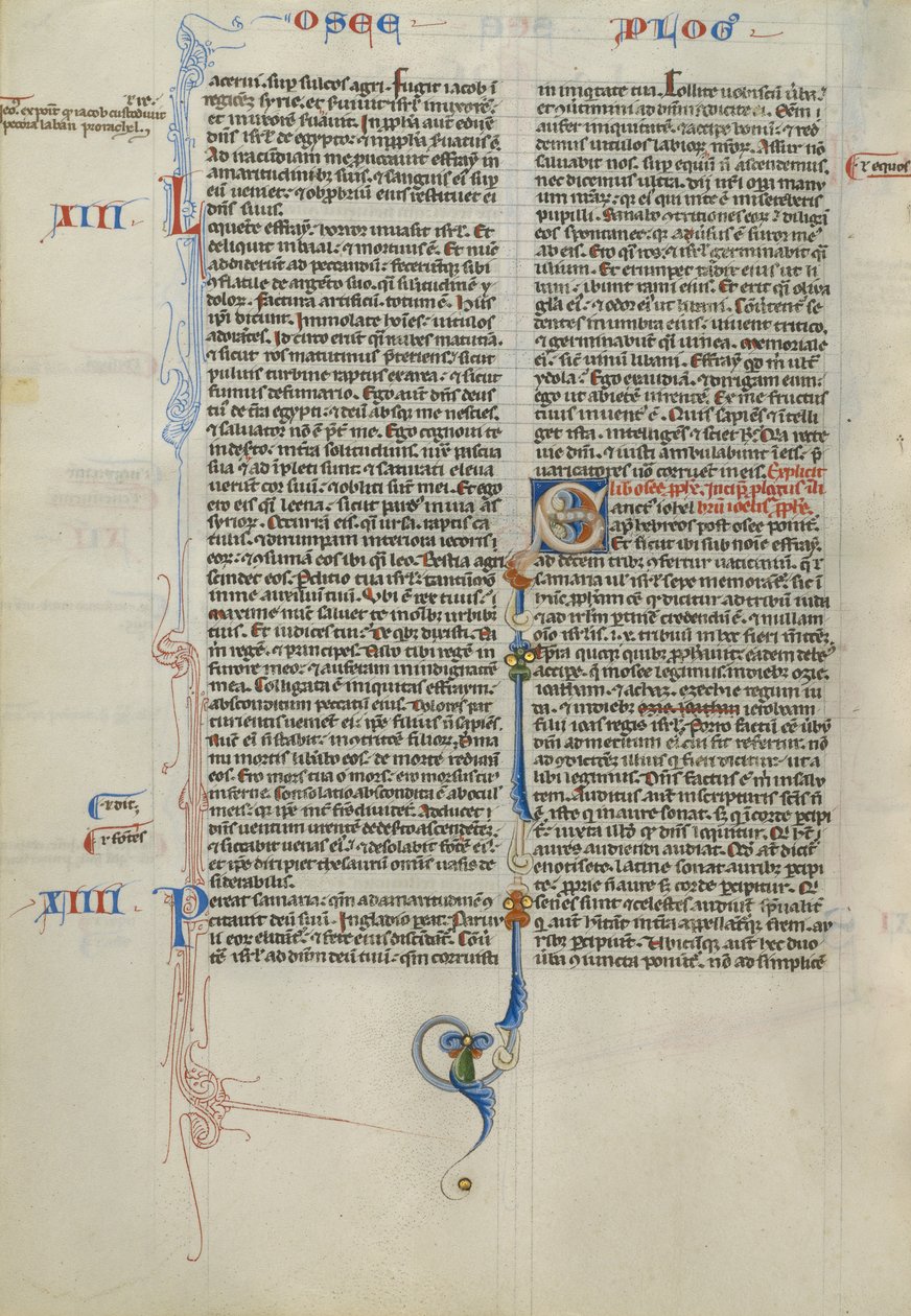 Dekoreret initial S af Unknown artist