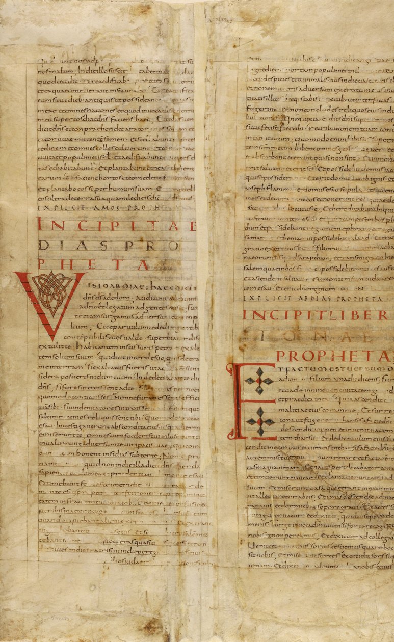 Dekoreret initial V; Dekoreret initial E af Unknown artist