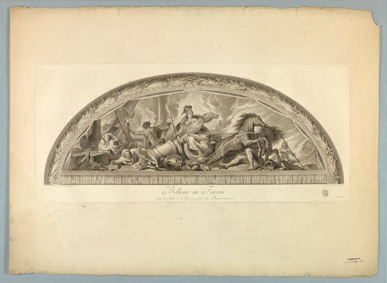 Dekorationer af Lebrun og Mignard i Versailles-slottet af Unknown artist