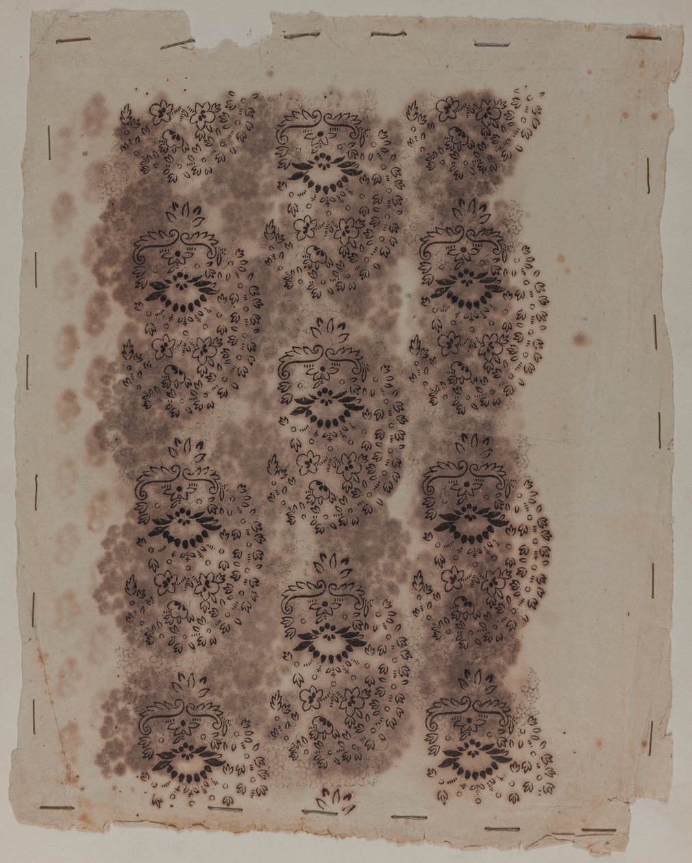 Designtegning, slutningen af det 18. århundrede af Unknown artist