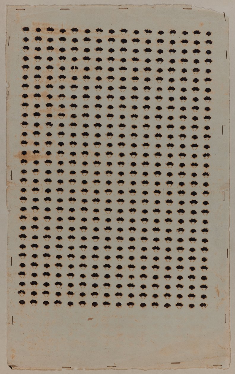 Designtegning, slutningen af det 18. århundrede af Unknown artist