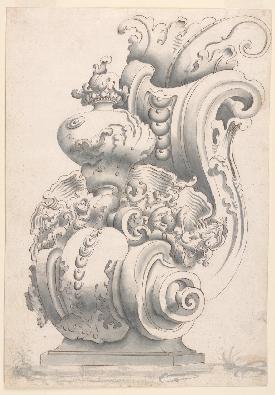 Design til et beslag af Unknown artist
