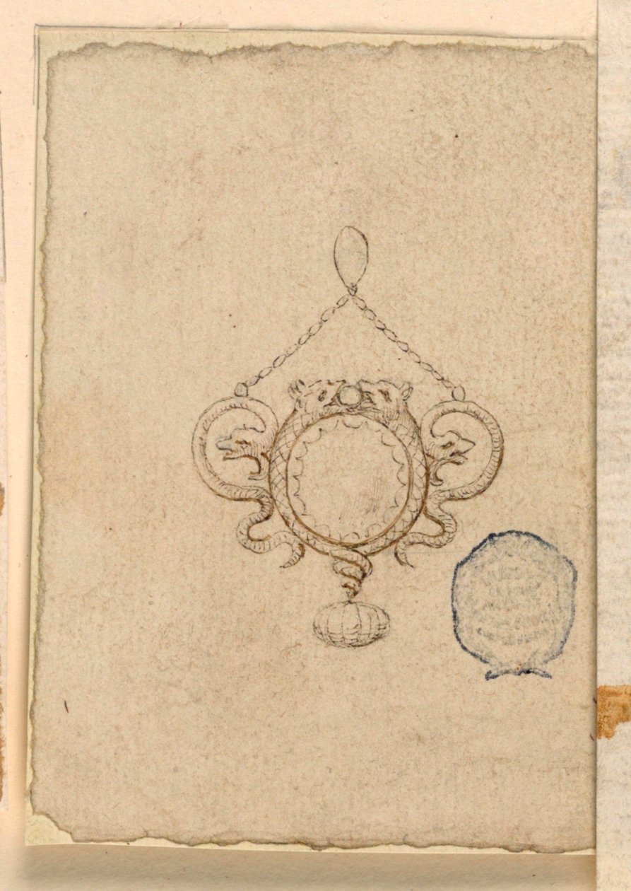 Design til et vedhæng af Unknown artist