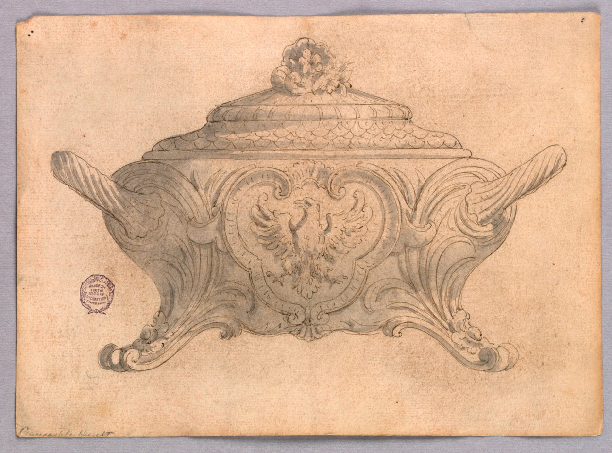Design til en Terrine af Unknown artist