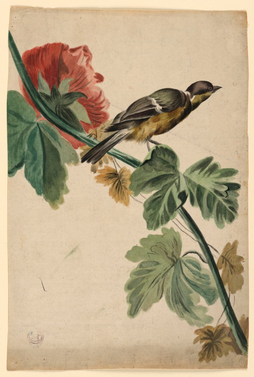 Design til et vævet stof af Unknown artist