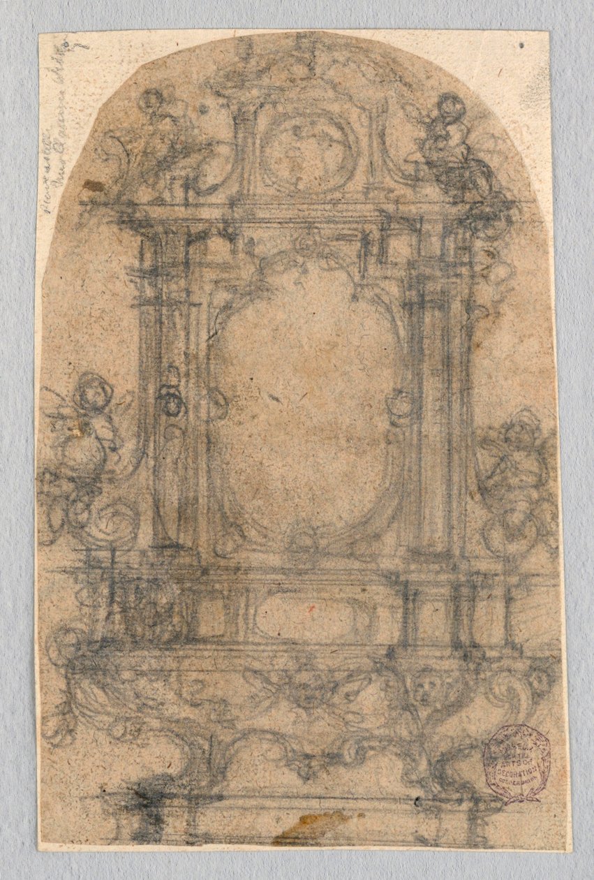 Design til et alter af Unknown artist