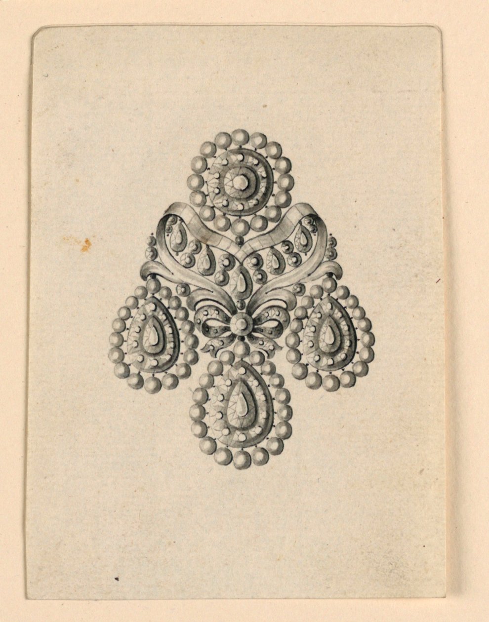 Design til en ørering af Unknown artist