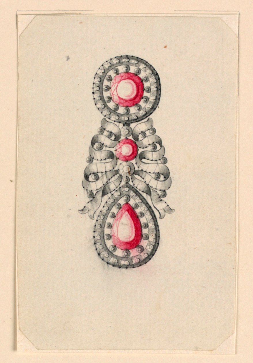 Design til en ørering af Unknown artist