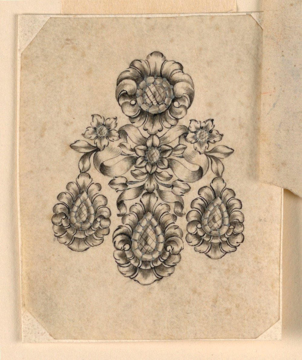 Design til en ørering af Unknown artist