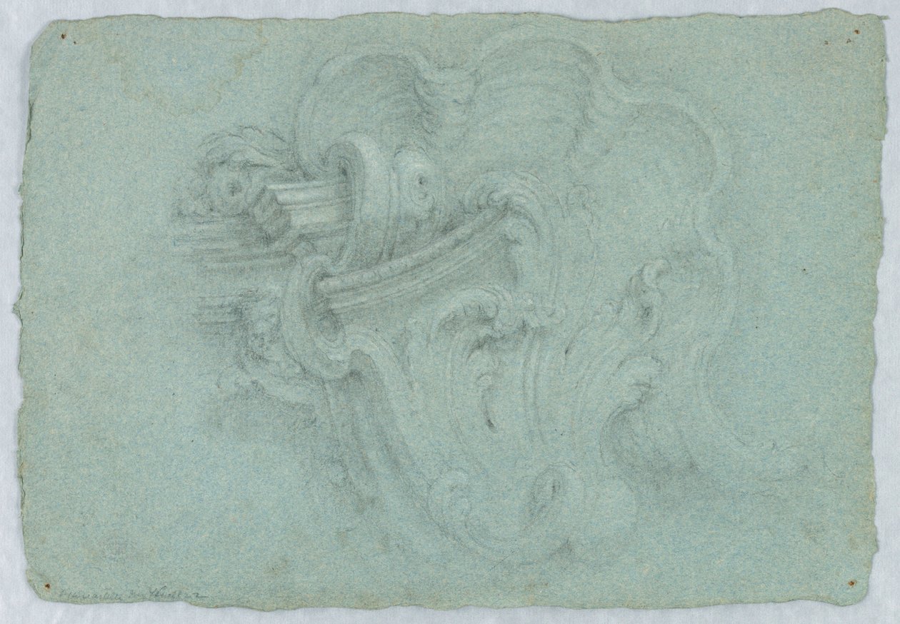 Design til et ornament af Unknown artist