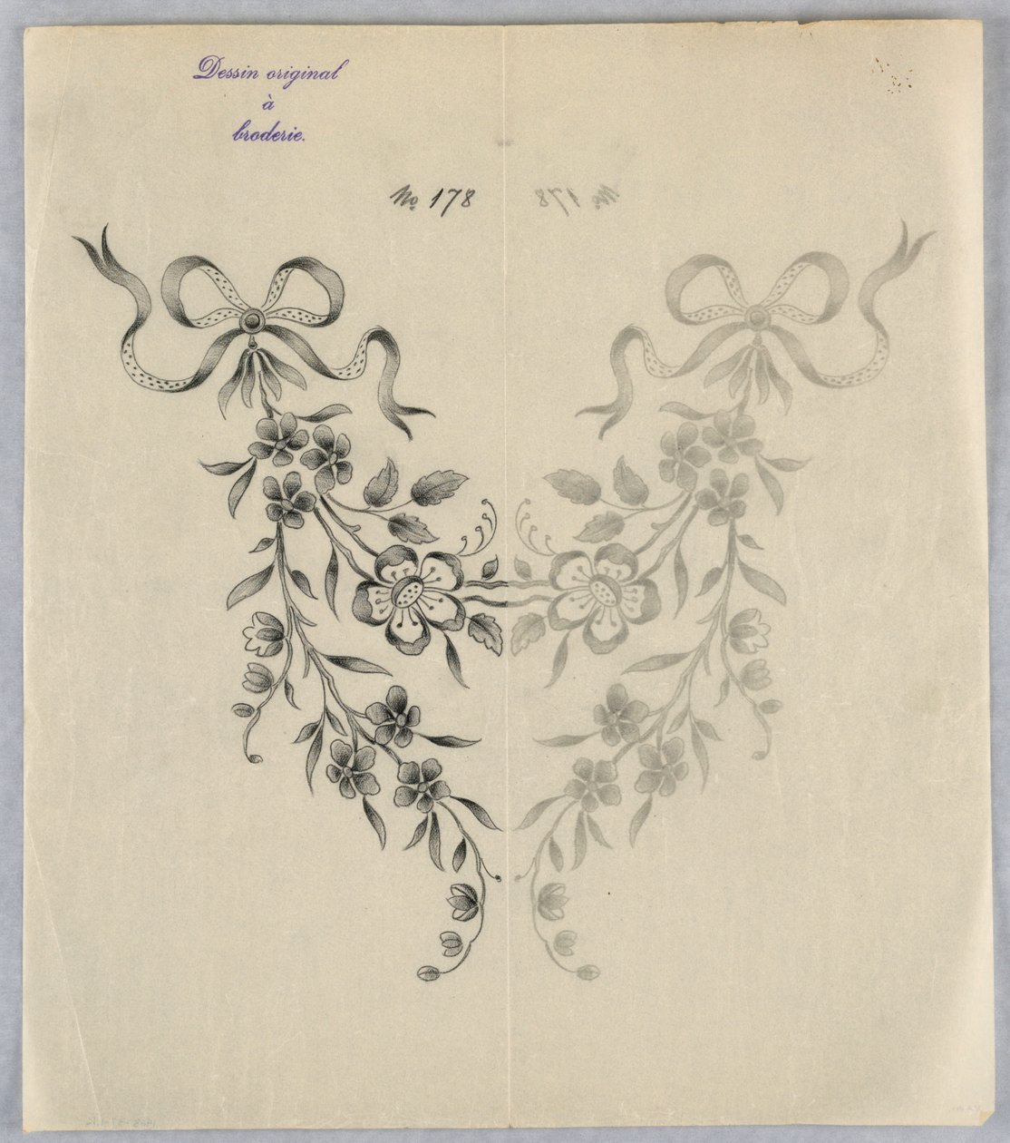 Designs til broderi af Unknown artist