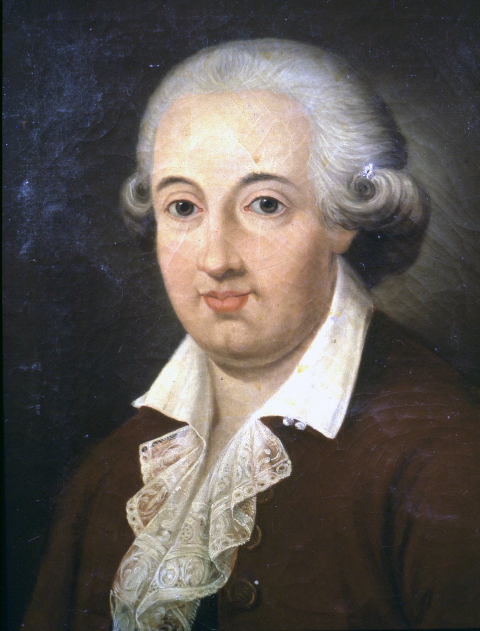 Domenico Cimarosa (1749 - 1801), Maleri bevaret på Lycée Musical, Bologna. af Unknown artist