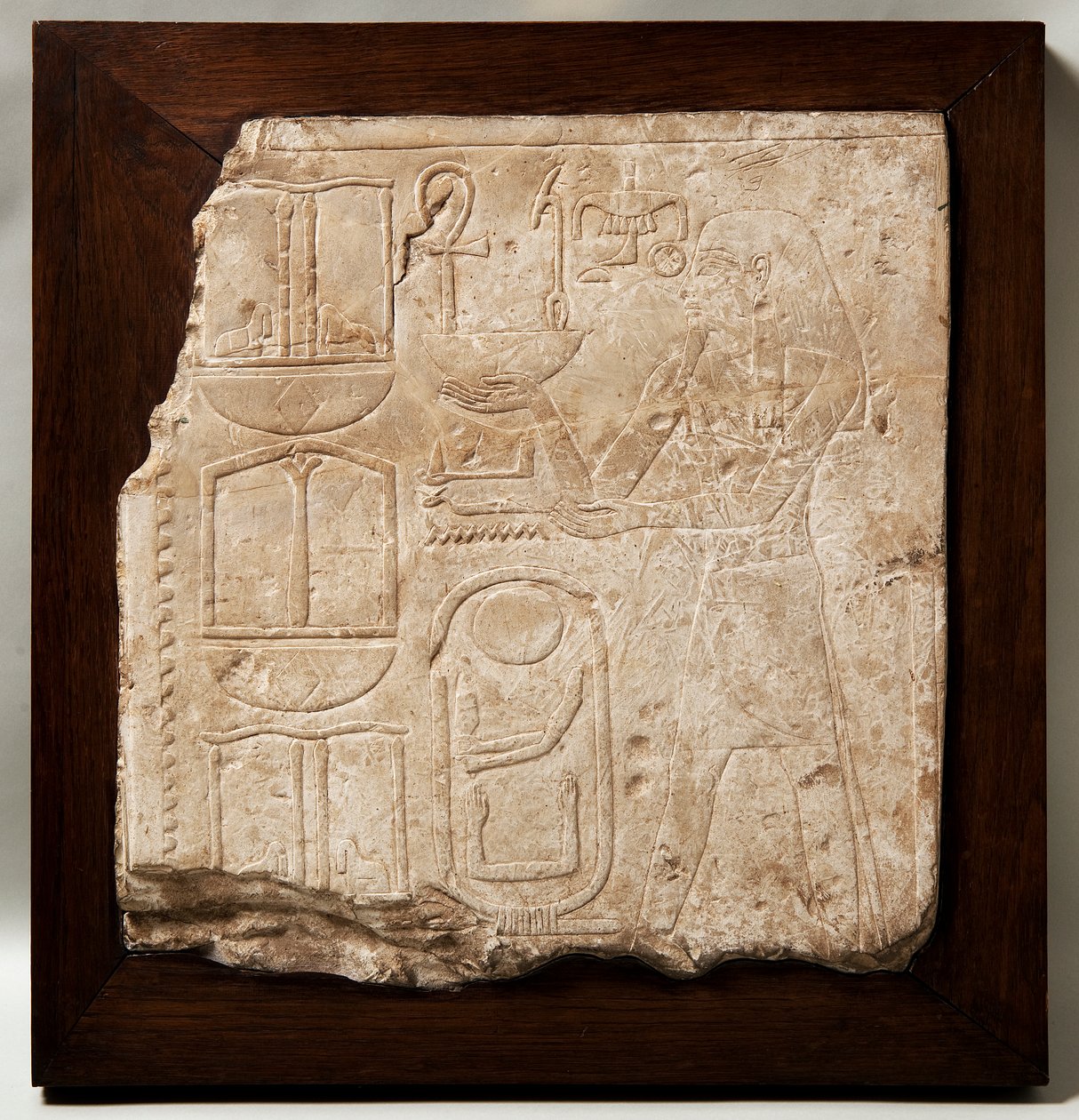 Ved overliggerrelief af Amenhotep I af Unknown artist
