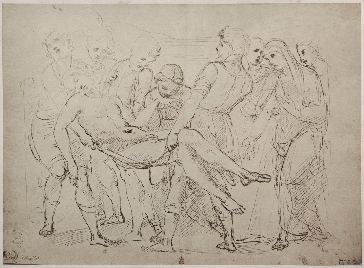 Tegning af Raphael Sanzio i British Museum af Unknown artist