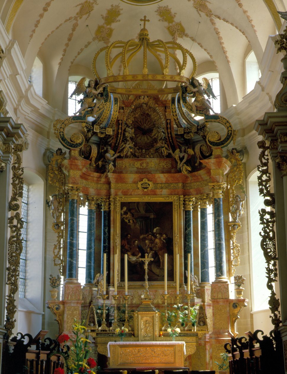Ebersmunster (Alsace) - Alter. af Unknown artist