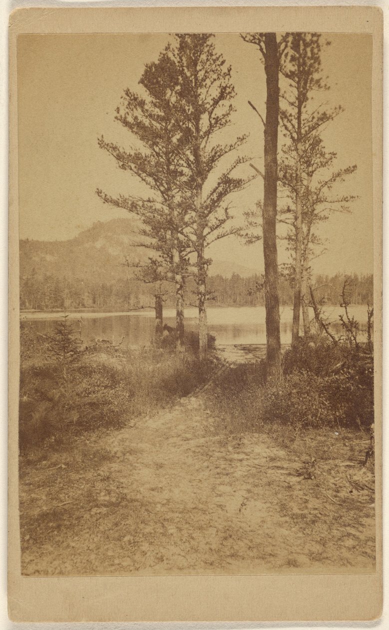 Echo Lake nær Conway [Wales] af Unknown artist