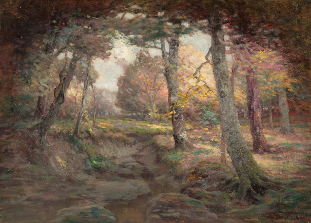 Edge of the Woods af Unknown artist