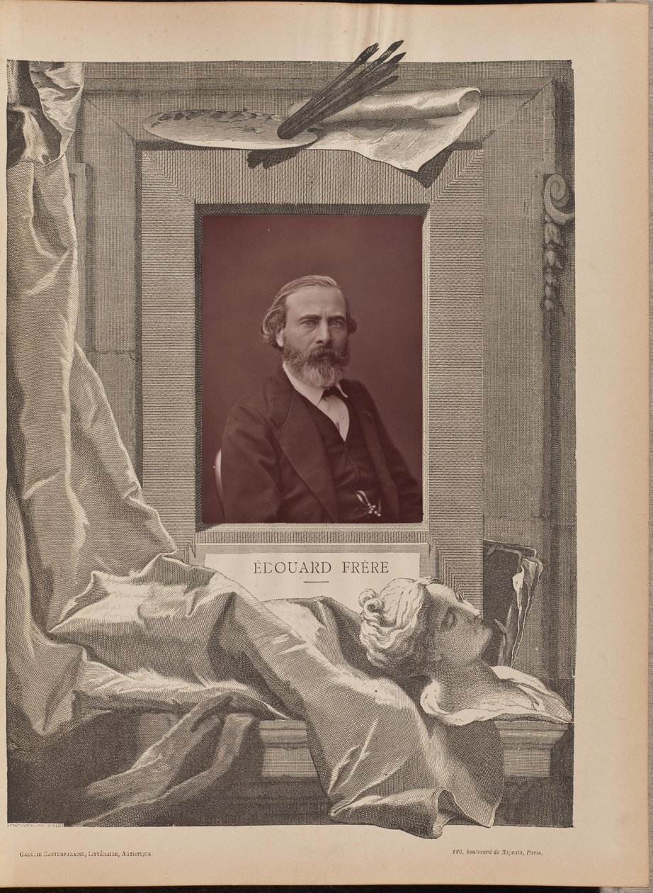 Édouard Frère af Unknown artist