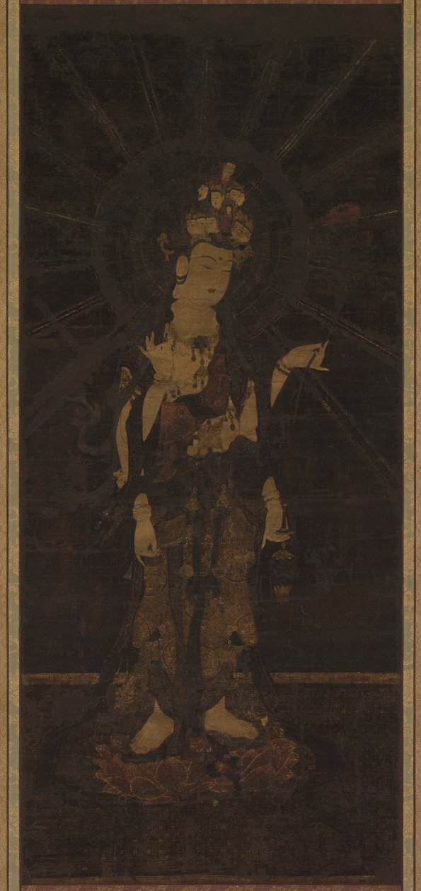 Ellevehovedet Kannon af Unknown artist