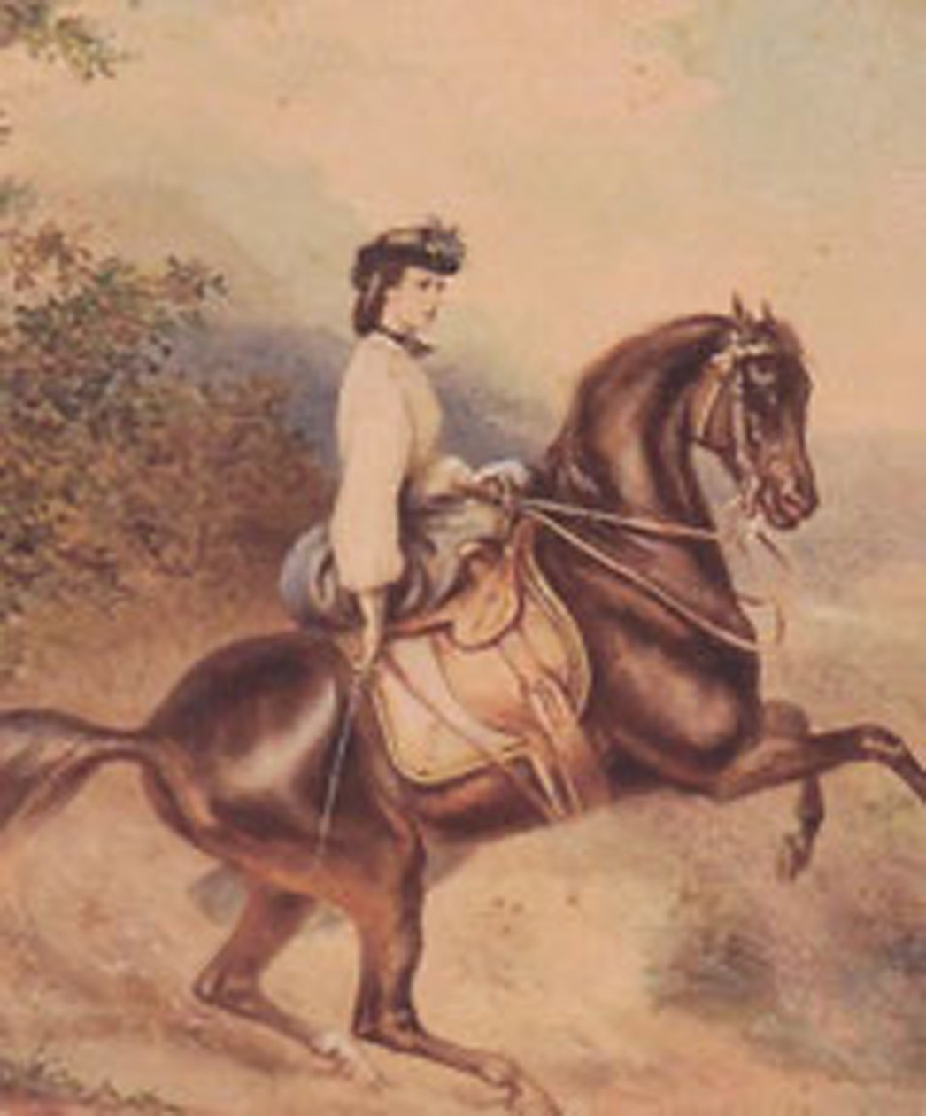 Elisabeth, kejserinde af Østrig og dronninggemalinde af Ungarn (24. december 1837 - 10. september 1898) (illustration) af Unknown artist