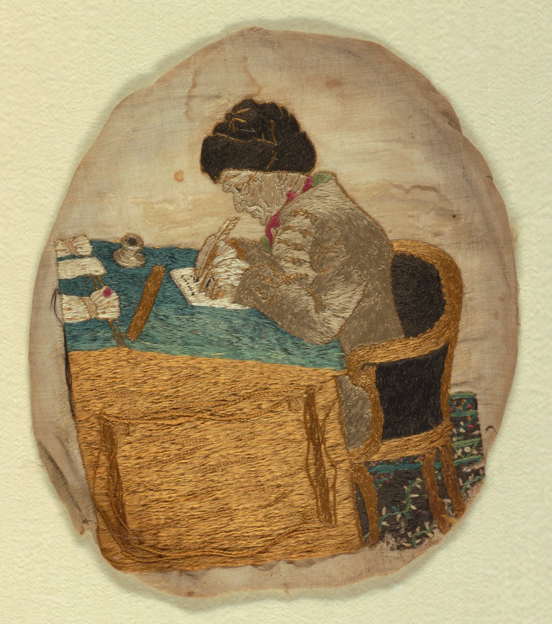 Broderet billede af Unknown artist