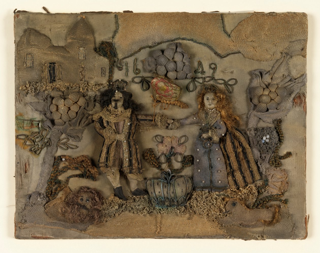 Broderet billede af Unknown artist