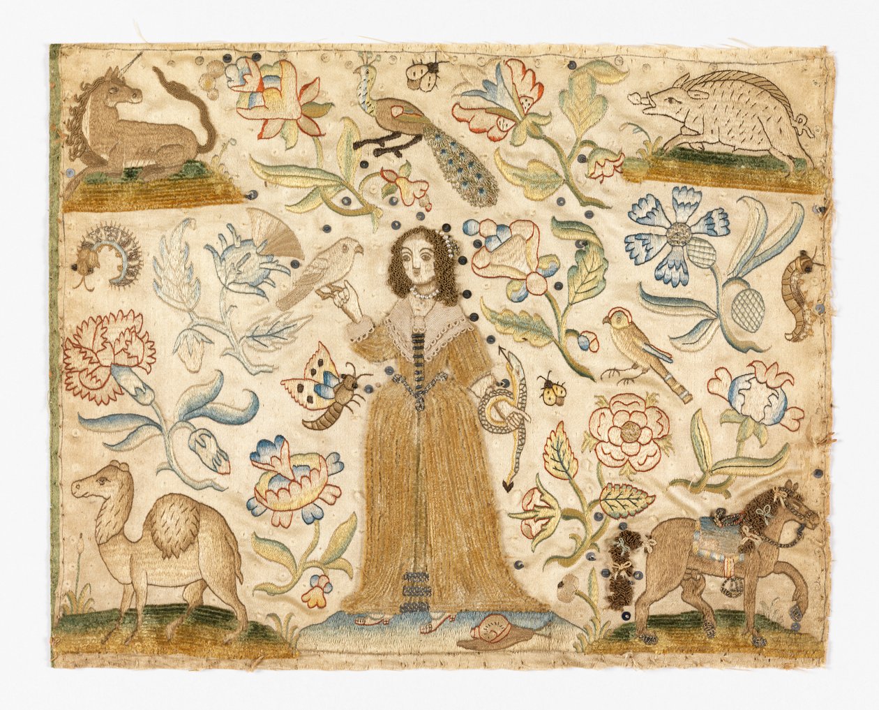 Broderet billede af Unknown artist