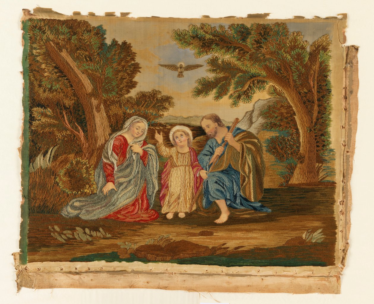Broderet billede af Unknown artist