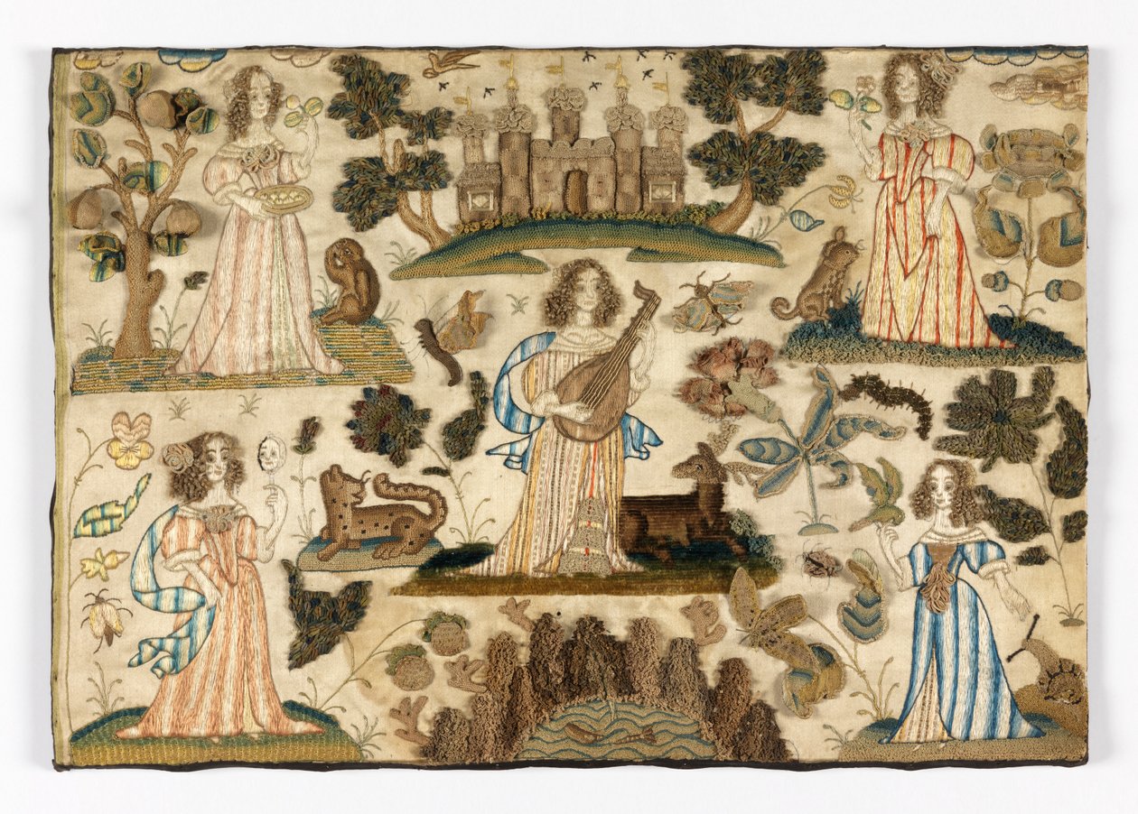 Broderet billede af Unknown artist