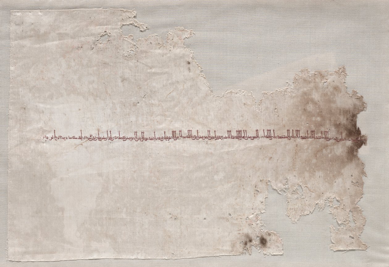 Broderet print af Unknown artist