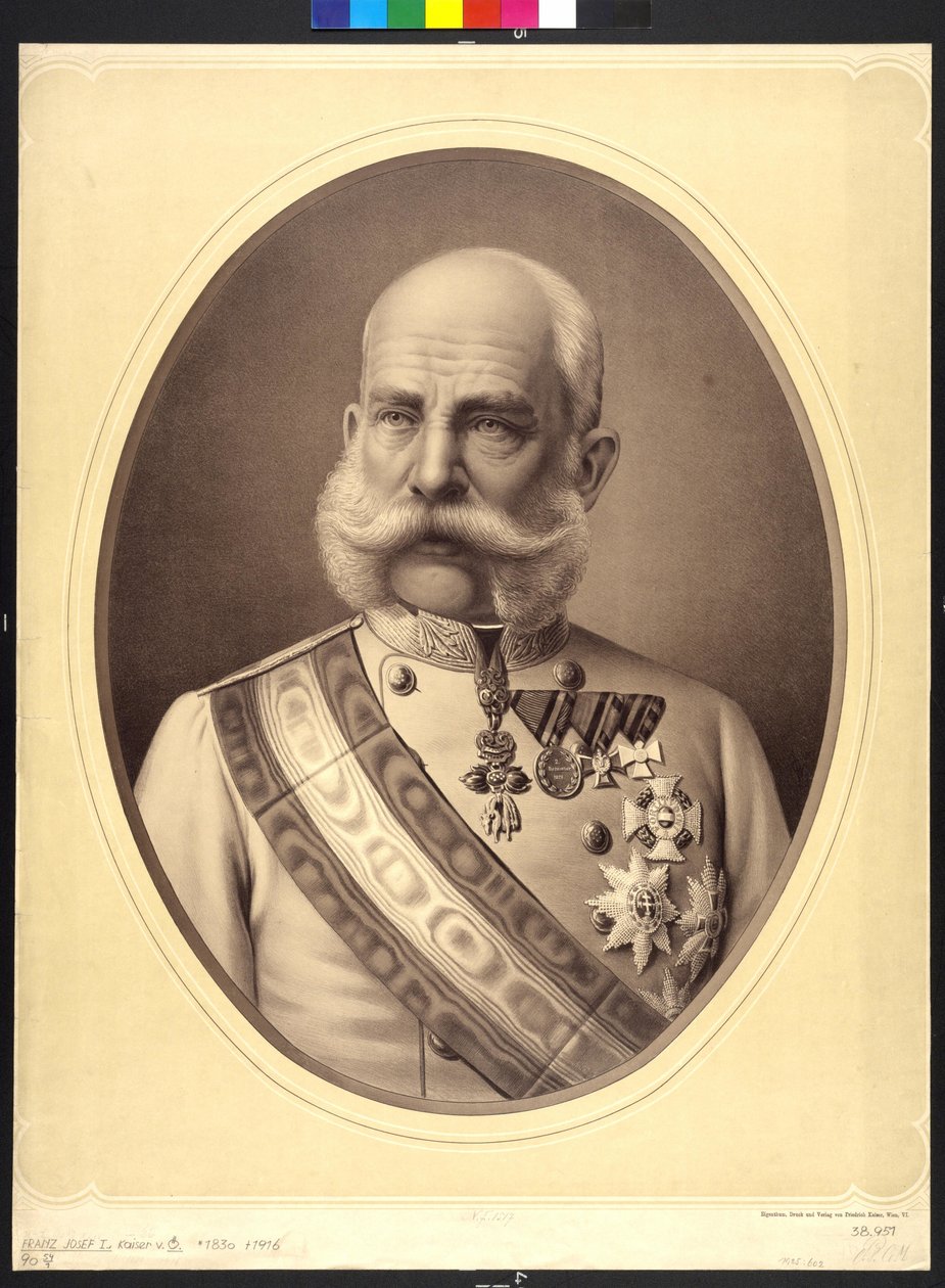 Kejser af Østrig Franz Joseph I af Unknown artist
