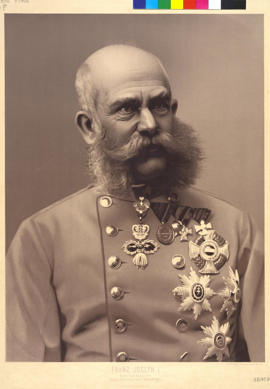 Kejser af Østrig Franz Joseph I af Unknown artist