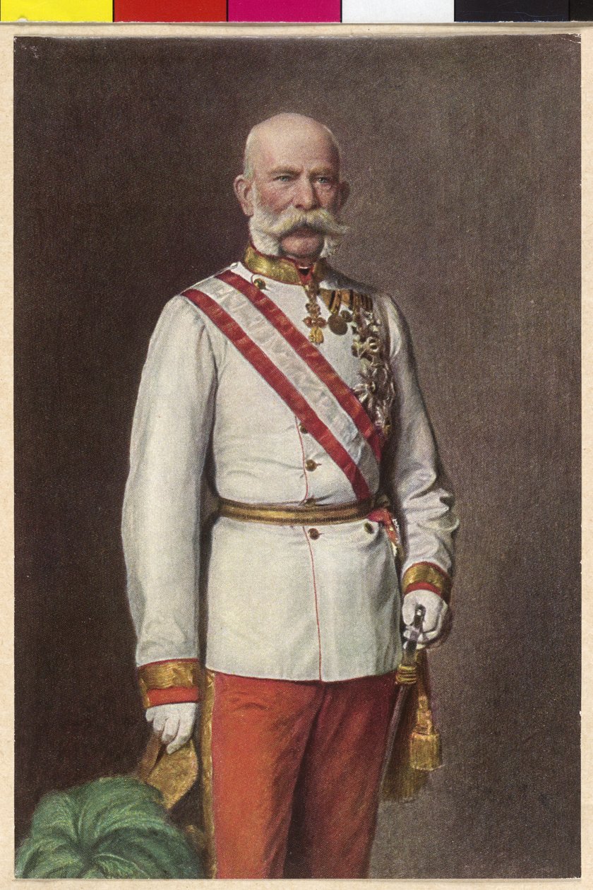 Kejser af Østrig Franz Joseph I af Unknown artist