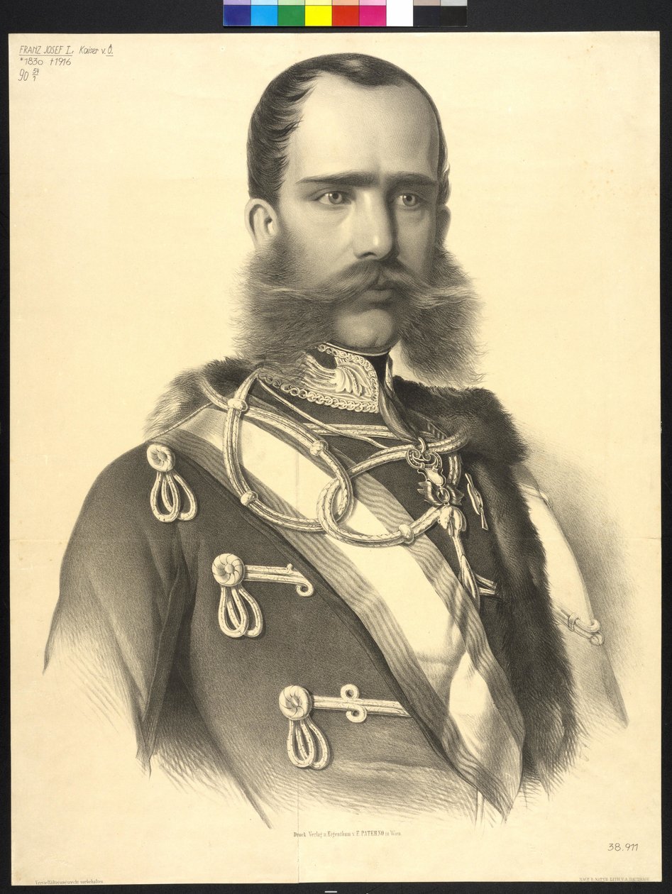 Kejser af Østrig Franz Joseph I af Unknown artist
