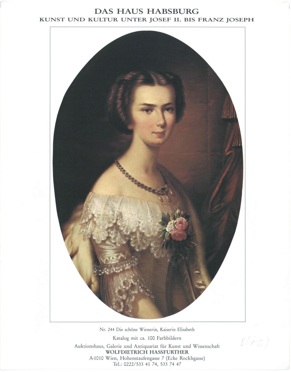 Kejserinde af Østrig Elisabeth af Unknown artist