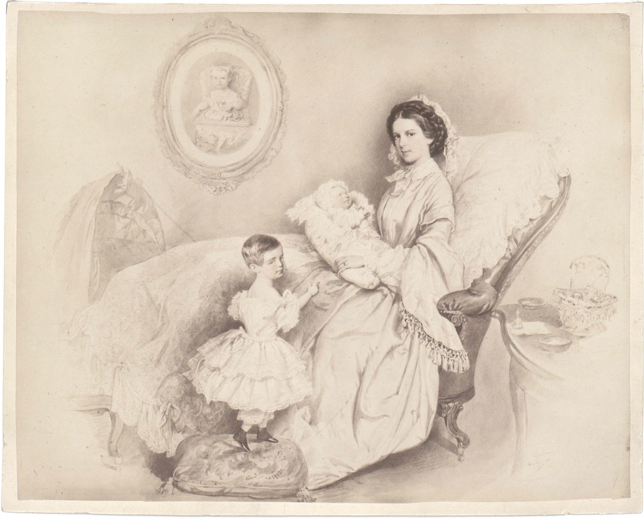 Kejserinde af Østrig Elisabeth af Unknown artist