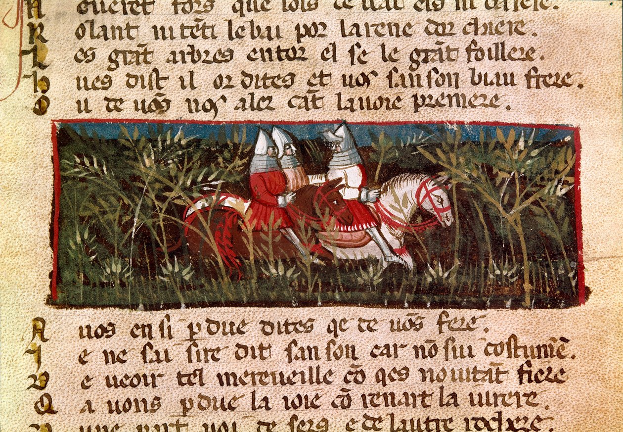 Indrejse til Spanien (miniature af Unknown artist