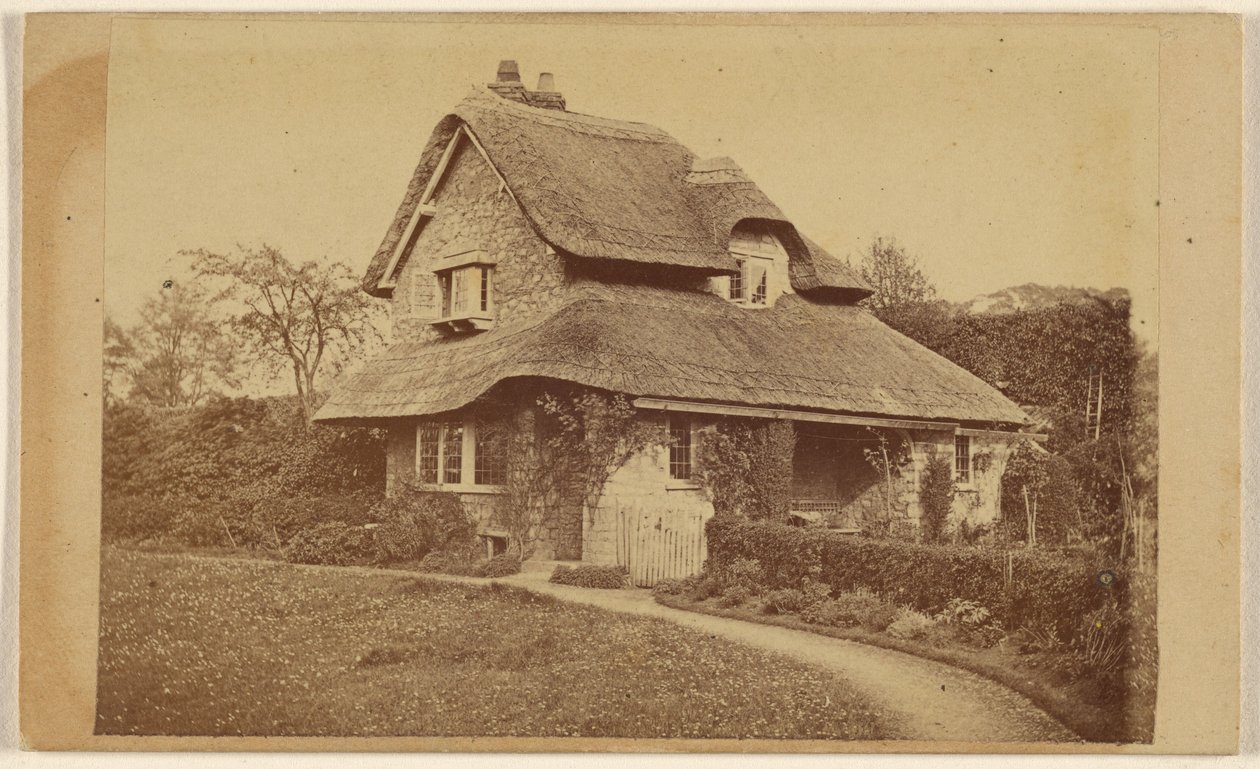[Udvendigt billede af Dutch Cottage, Blaise Hamlet]. af Unknown artist