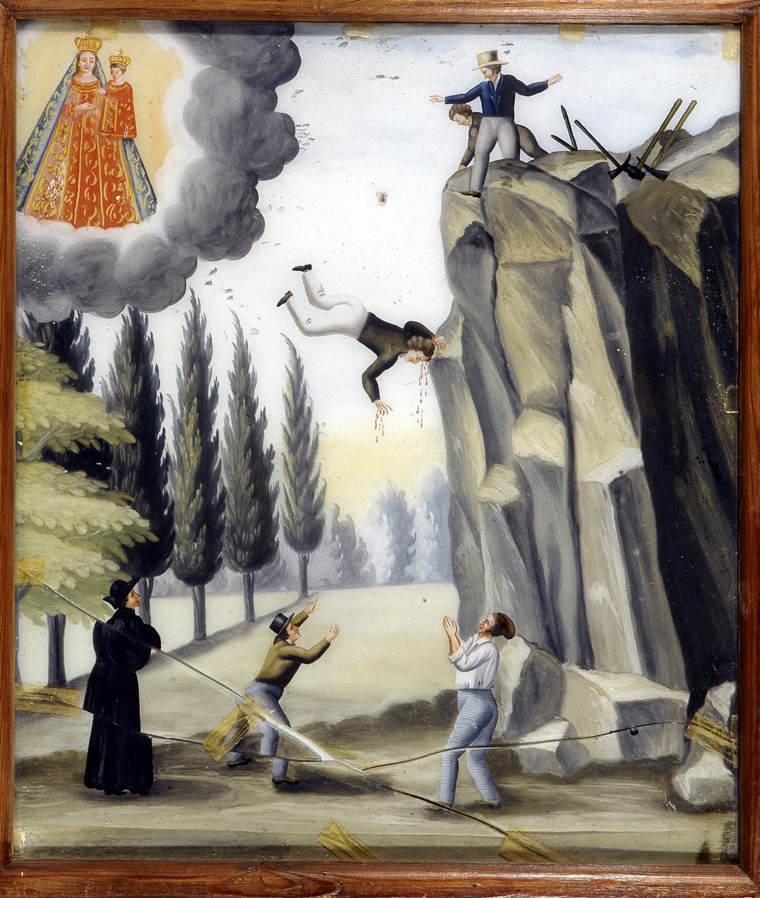 Fall of a rock - tidligere stemme fra Notre Dame de Laghet af Unknown artist