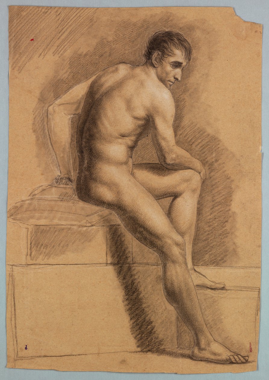 Figurstudie af Unknown artist