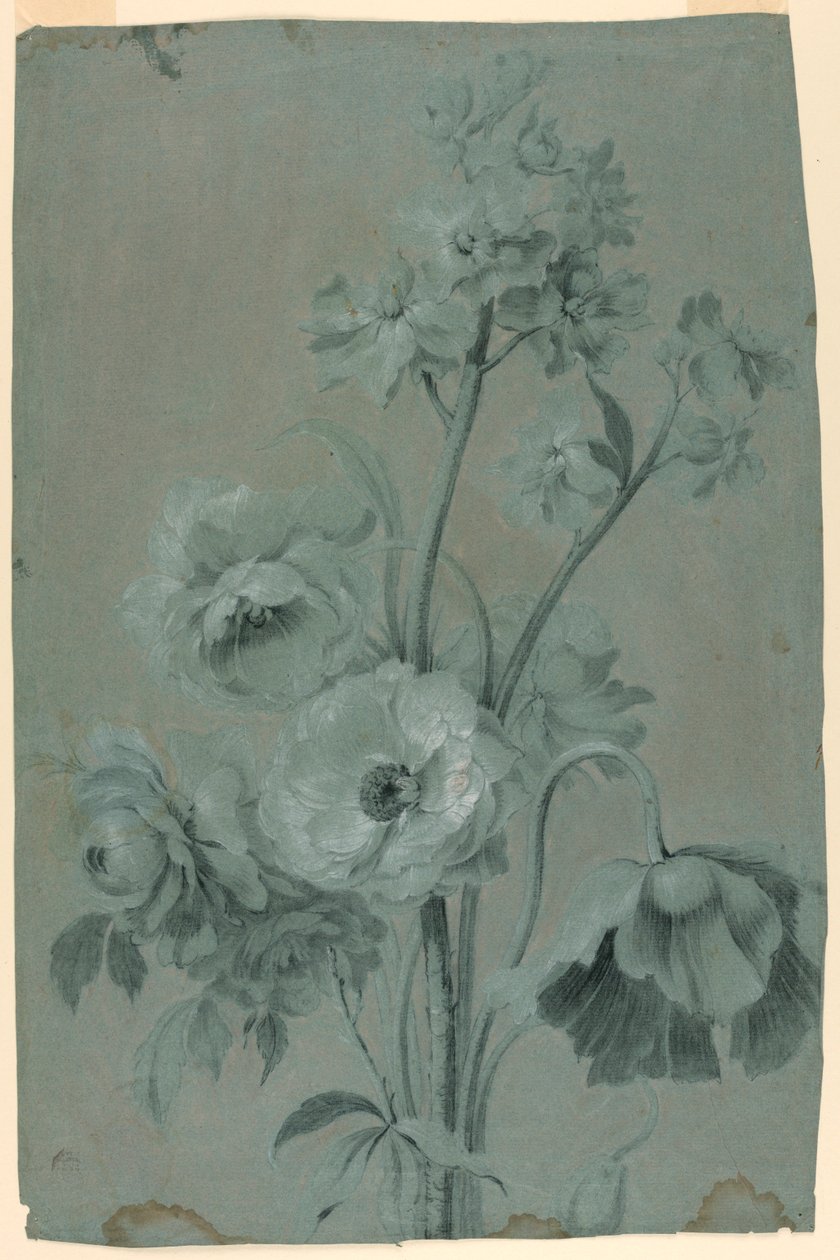 Blomsterdesign af Unknown artist
