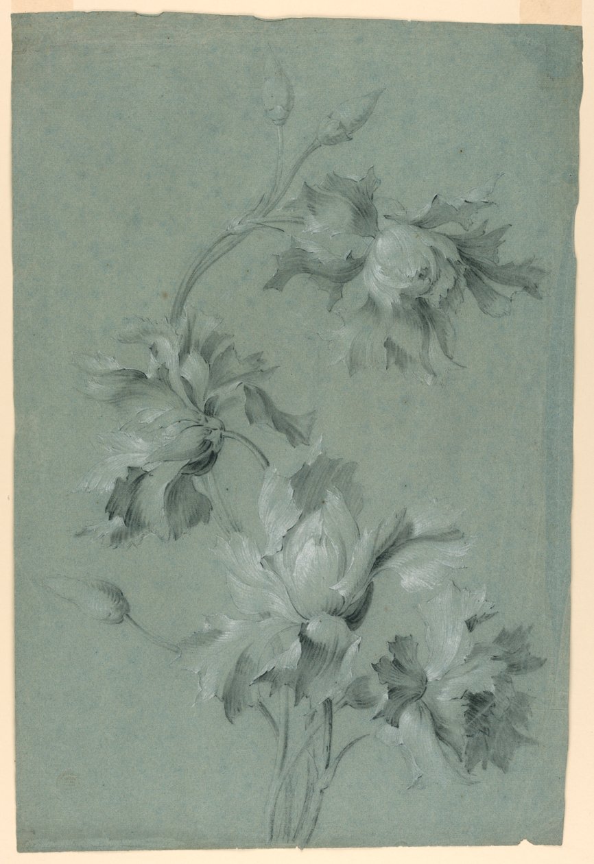 Blomsterdesign af Unknown artist