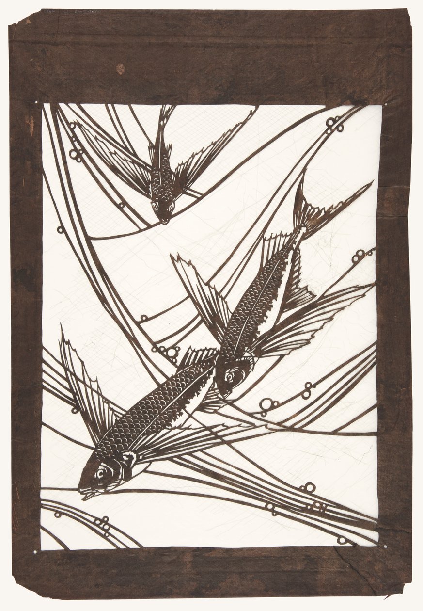 Flyvende fisk af Unknown artist
