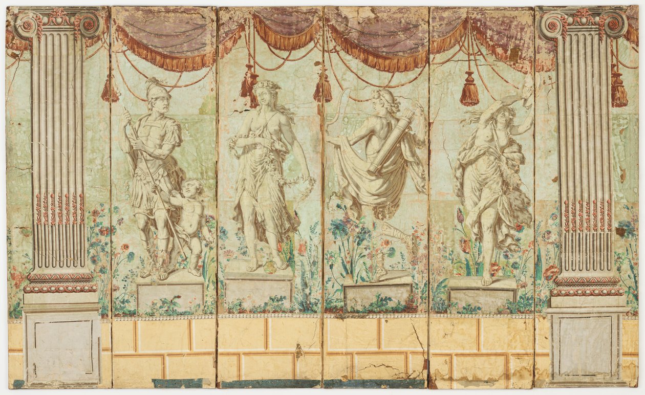 Foldeskærm af Unknown artist