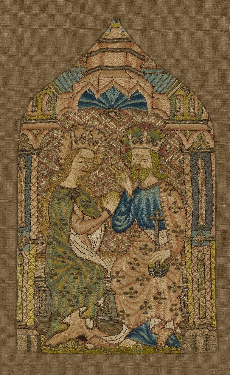 Fragment (fra et Orphrey-bånd) af Unknown artist