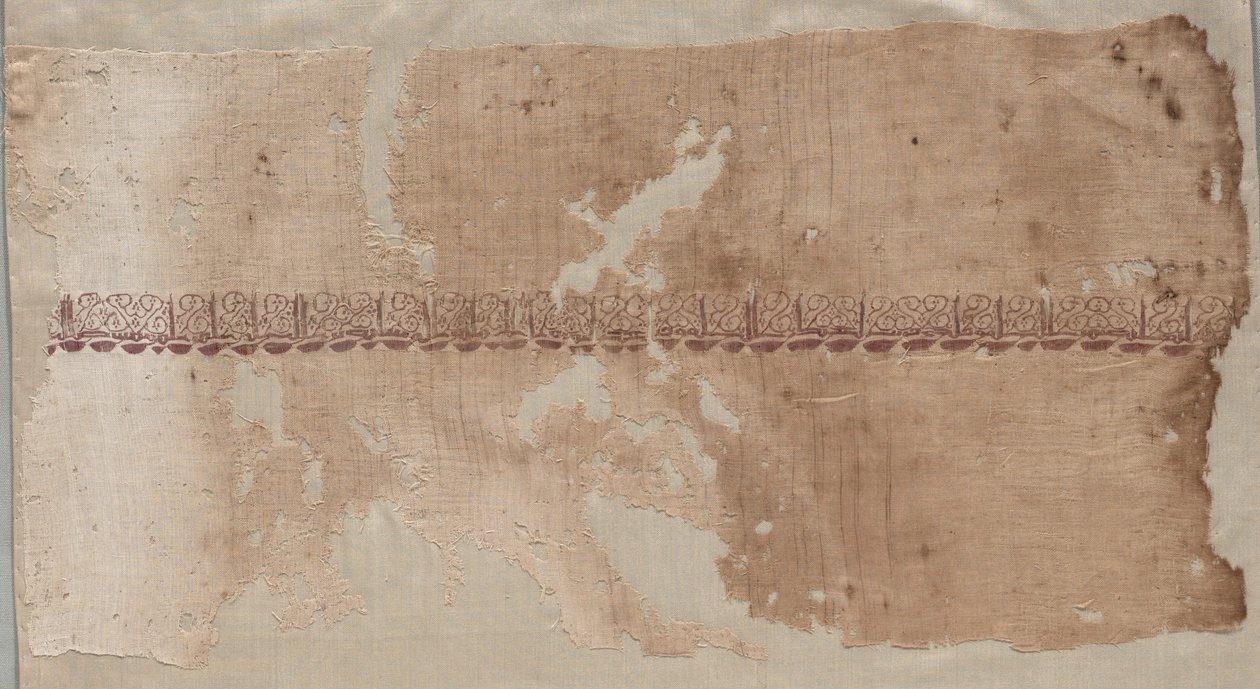 Fragment af en Tiraz af Unknown artist