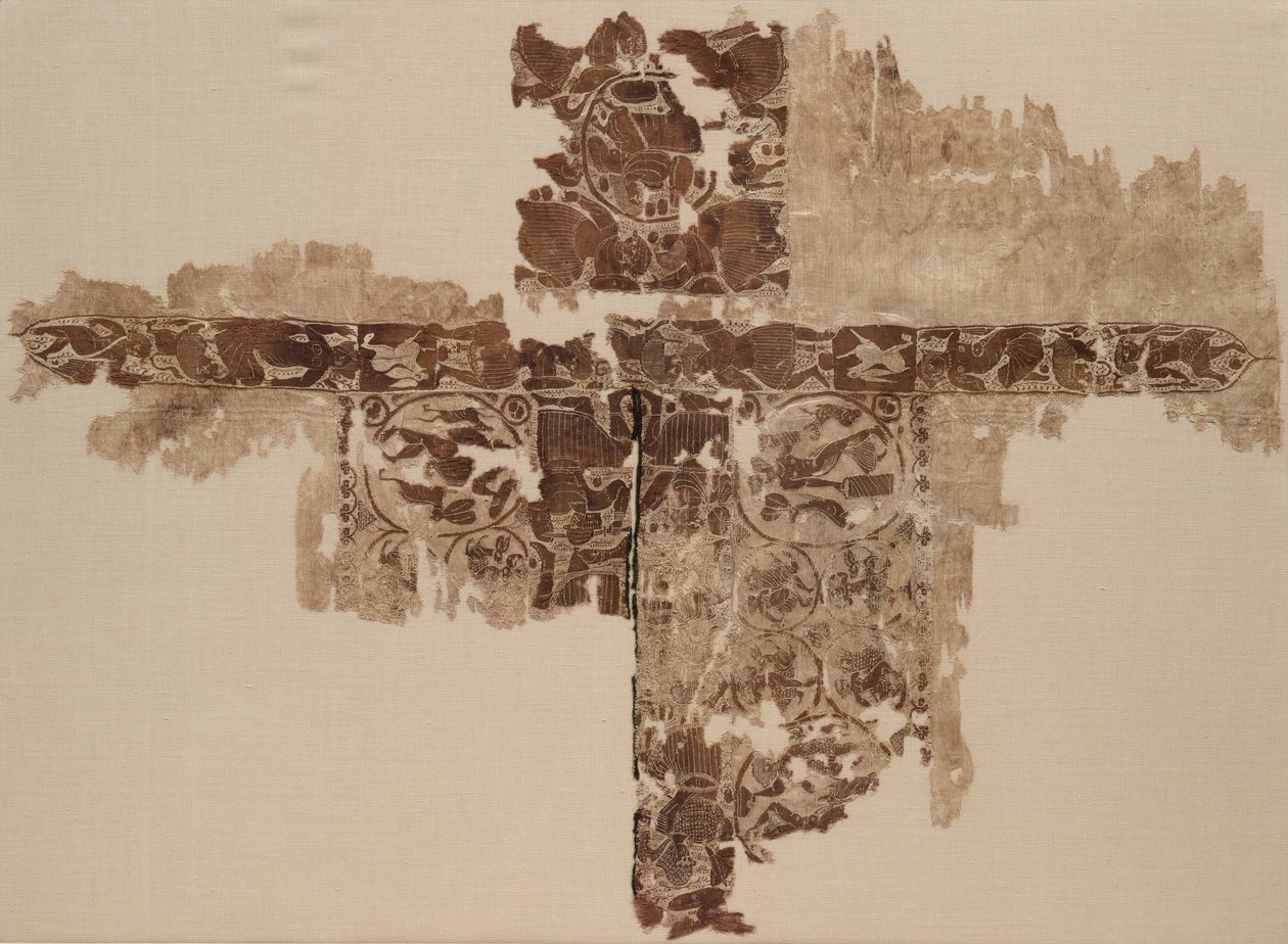 Fragment af en Tunika af Unknown artist
