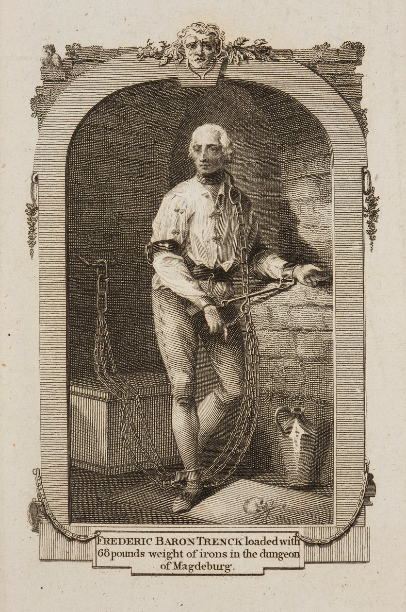 Frederik Baron Trenck af Unknown artist